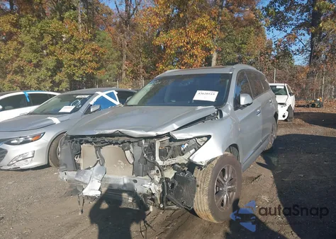 2017 Infiniti Qx60 из США, поврежденный, VIN 5N1DL0MM7HC552025